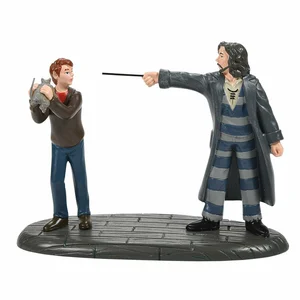 "Come out and play Peter" Ron & Sirius Figurine - Harry Potter Village