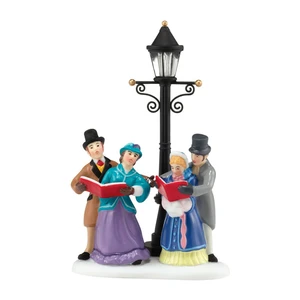 Dickens' Village Caroling by Lamplight accessoirefiguur