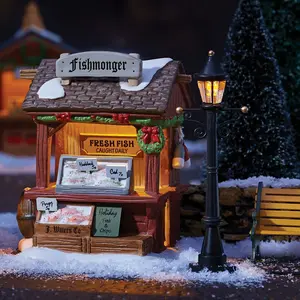Fishmonger Stall - Dickens Village - image 3