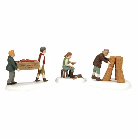 Harvesting Progress - 3 Piece Figurines - Dickens Village