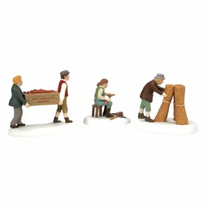 Harvesting Progress - 3 Piece Figurines - Dickens Village