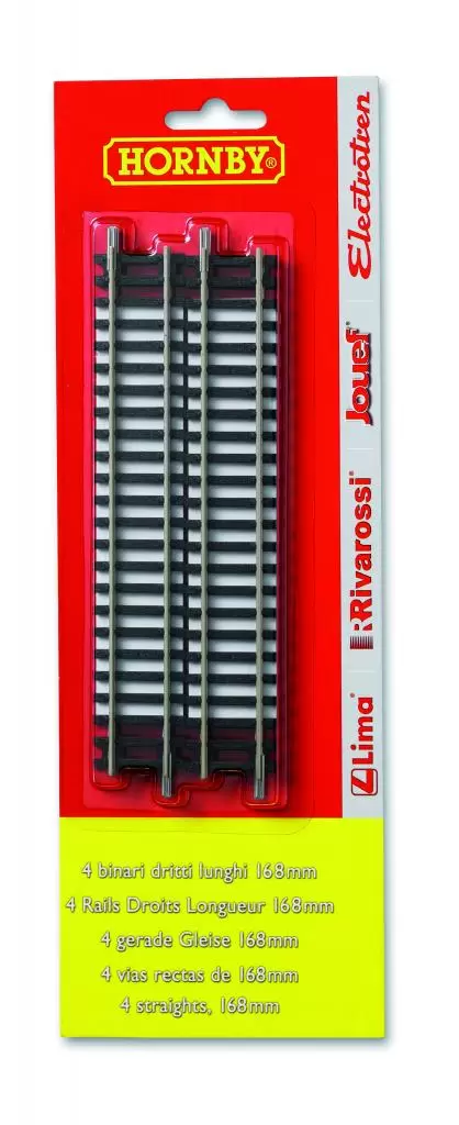 Hornby Straight Track Extension 1:76 – 4 pieces 
