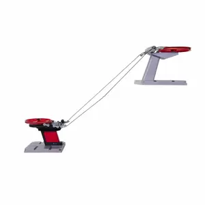 Jägerndorfer basic ski lift -foot black/red 1:32  - image 1