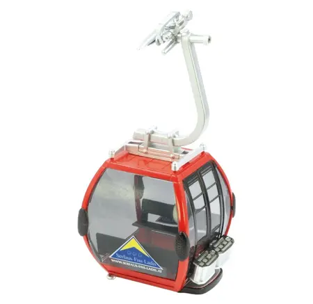 Jägerndorfer gondola Omega IV Serfaus-Fiss-Ladis for 8 pers. red 1:32