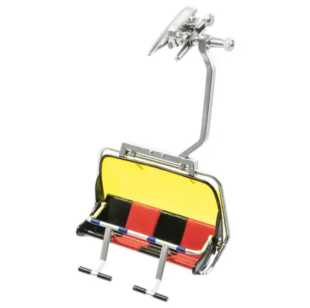 Jägerndorfer seats 4 pers. red/black 1:32