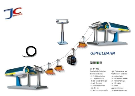 Jägerndorfer ski lift professional yellow/blue 1:32 - image 2