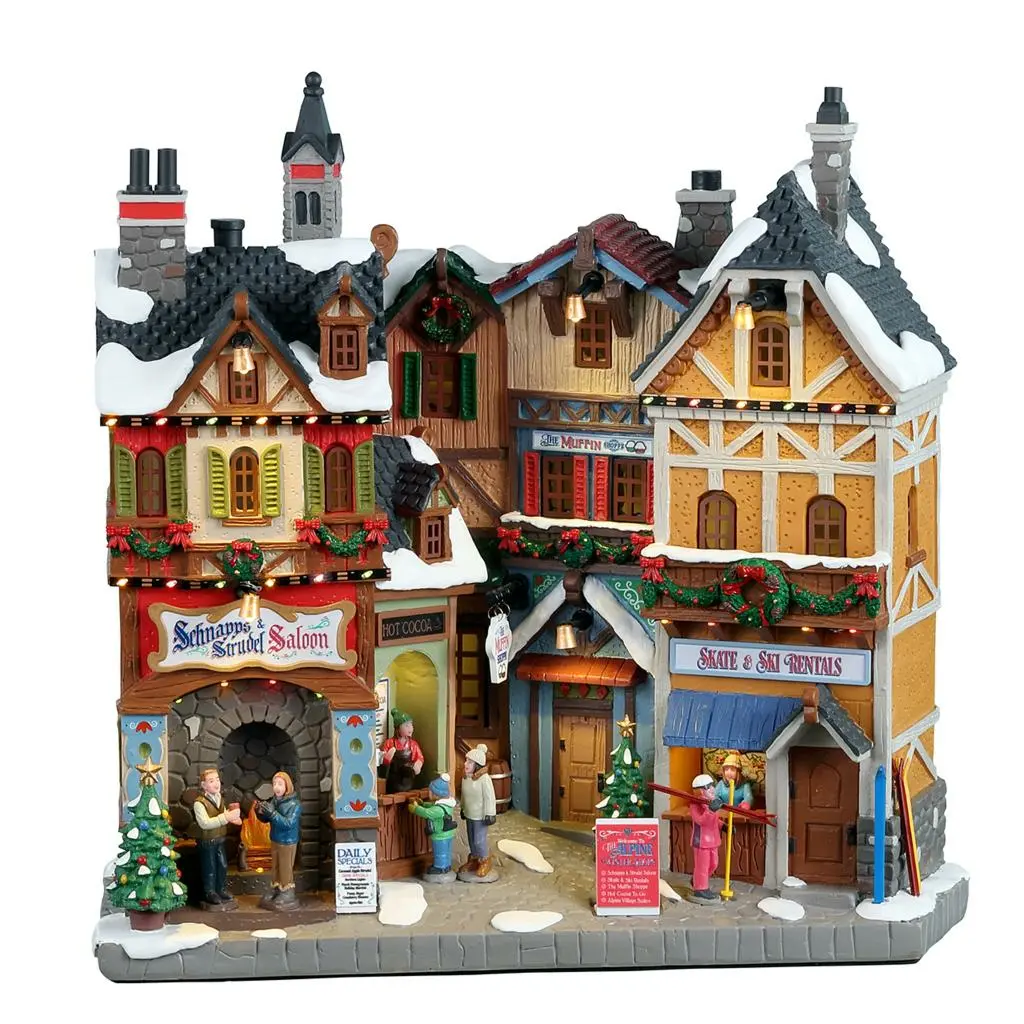 Lemax alpine winter shops Vail Village 2022 - Christmas Village - Lemax