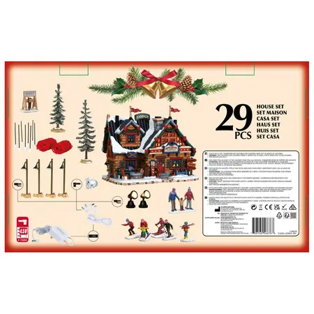Lemax apres-ski lodge set Vail Village 2025 - image 2