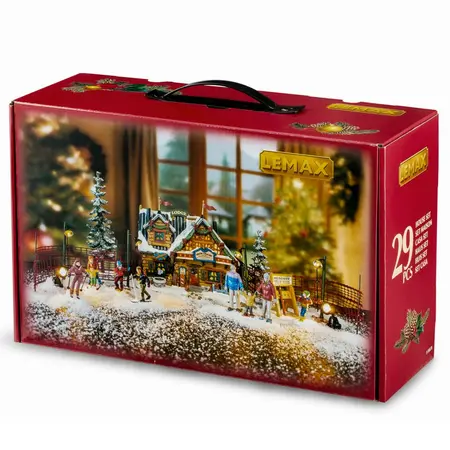 Lemax apres-ski lodge set Vail Village 2025 - image 3