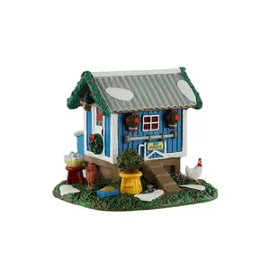 Lemax backyard chicken coop Caddington Village 2025 - image 1