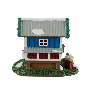 Lemax backyard chicken coop Caddington Village 2025 - image 5