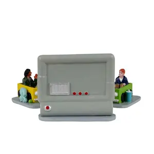 Lemax backyard drive-in, set of 4 Caddington Village 2023 - image 4