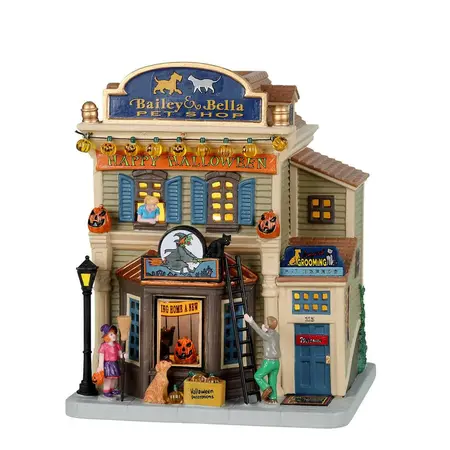 Lemax bailey & bella pet shop Spooky Town 2022 - image 1