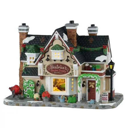 Lemax beatrice's garden supply boutique Caddington Village 2025 - image 2