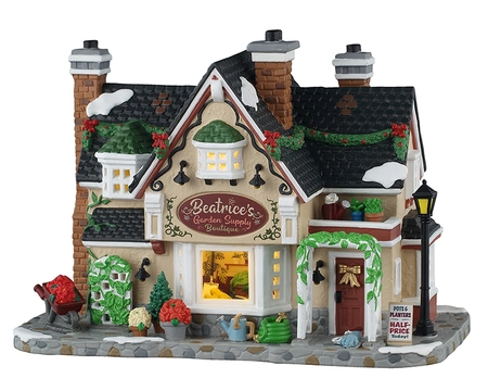 Lemax beatrice's garden supply boutique Caddington Village 2025 - image 1