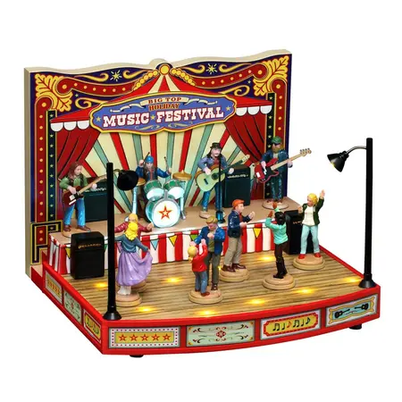 Lemax big top holiday music festival Carnival 2026
