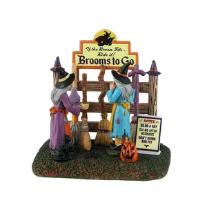 Lemax brooms to go Spooky Town 2024 - image 1