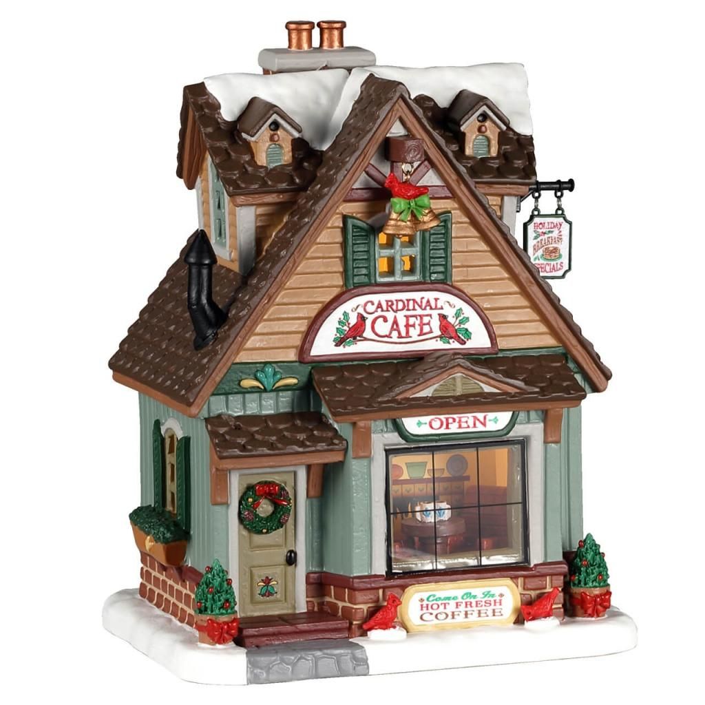 Lemax cardinal café Caddington Village 2020 Christmas Village Lemax