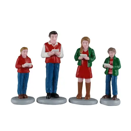 Lemax caroling family Caddington Village 2026