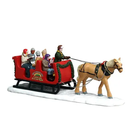 Lemax caroling sleigh ride Harvest Crossing 2026 - image 1