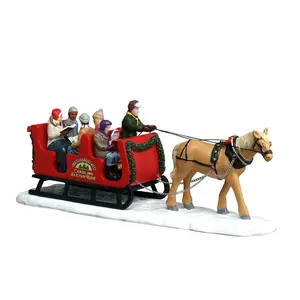 Lemax caroling sleigh ride Harvest Crossing 2026 - image 1