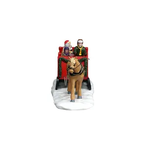 Lemax caroling sleigh ride Harvest Crossing 2026 - image 2