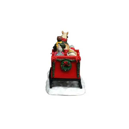 Lemax caroling sleigh ride Harvest Crossing 2026 - image 3