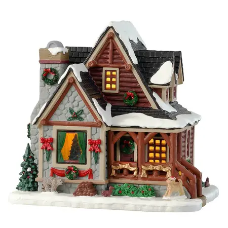 Lemax christmas cabin Vail Village 2023 - image 1