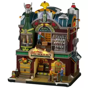 Lemax christmas cheer bottling company Caddington Village 2022 - image 2