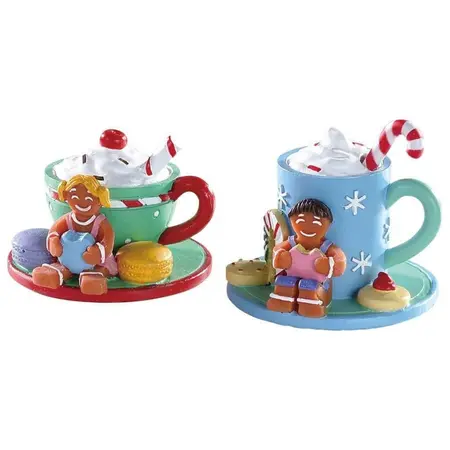 Lemax cocoa and cookies, set of 2 Sugar 'N' Spice 2019 - image 1
