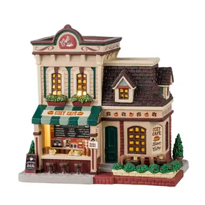 Lemax cozy café Caddington Village 2024 - image 1