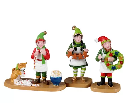 Lemax crafty elves s/3 Santa's Wonderland 2022