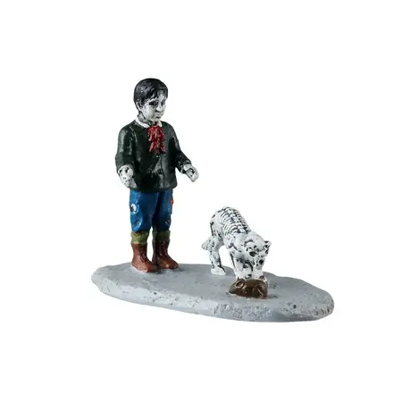 Lemax creepy cat Spooky Town 2026