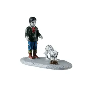 Lemax creepy cat Spooky Town 2026