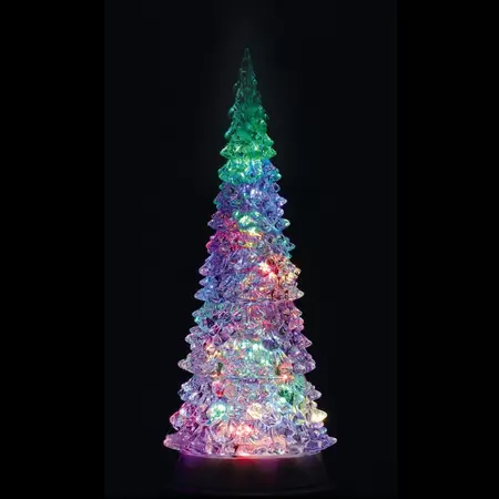 Lemax crystal lighted tree 4 color General 2019