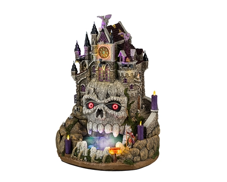 Lemax cursed ruins Spooky Town 2025