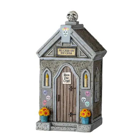 Lemax day of the dead crypt Spooky Town 2022
