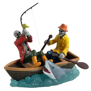 Lemax dead in the water Spooky Town 2021