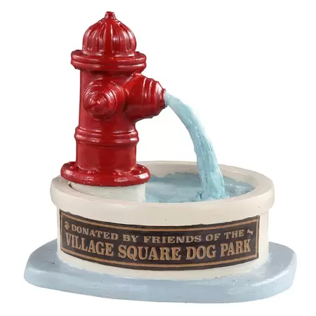 Lemax dog park water fountain General 2021