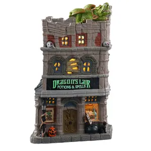 Lemax dragon´s lair potions & spells, b/o led Spooky Town 2020 - image 2