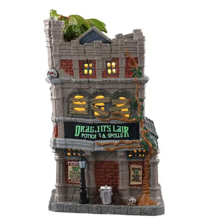 Lemax dragon´s lair potions & spells, b/o led Spooky Town 2020 - image 3