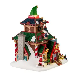 Lemax elwood's elf lodge Santa's Wonderland 2025 - image 3