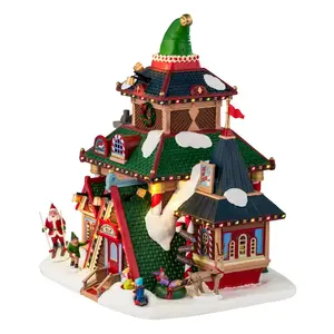Lemax elwood's elf lodge Santa's Wonderland 2025 - image 5