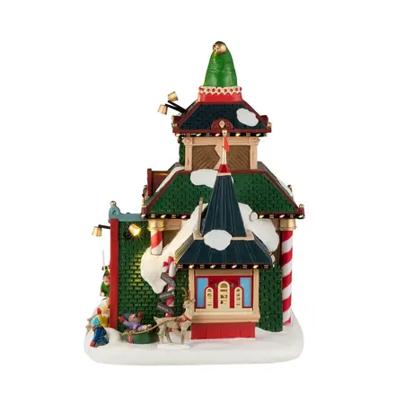 Lemax elwood's elf lodge Santa's Wonderland 2025 - image 6