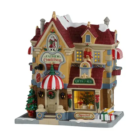 Lemax father christmas gift shop Caddington Village 2026 - image 1