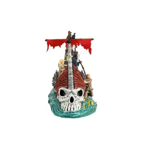 Lemax ferry on river styx Spooky Town 2024 - image 2