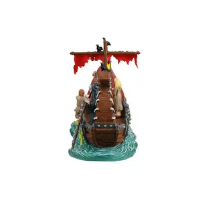 Lemax ferry on river styx Spooky Town 2024 - image 3