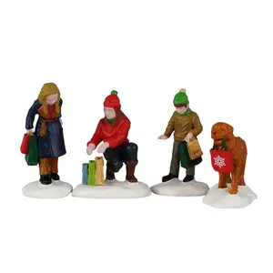 Lemax festive holiday shoppers Vail Village 2026
