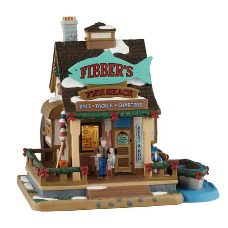 Lemax fibber's fish shack Vail Village 2025 - image 2