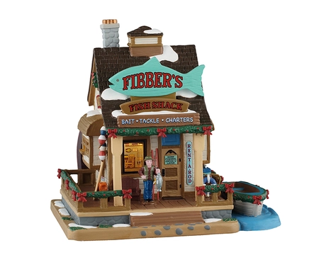 Lemax fibber's fish shack Vail Village 2025 - image 1